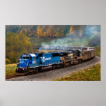 Otoño de la rama del señorío poster