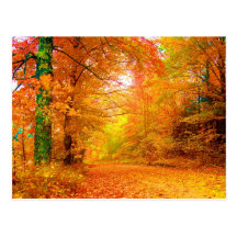 Otoño de Vermont Postal