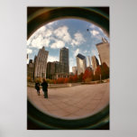 Otoño en Chicago Poster