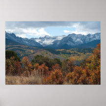 Otoño en el San Juans Poster
