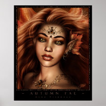 Otoño Fae Poster