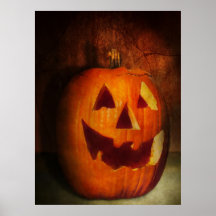 Otoño - Halloween - Jack-o-Linterna Poster