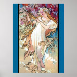 Otoño invierno del verano de la primavera poster