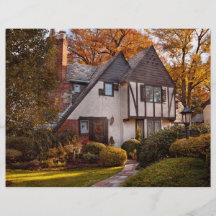 Otoño - Westfield, NJ - abuelo que visita Tarjeton