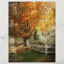 Otoño - Westfield, NJ - otoño del amor de I Tarjeton