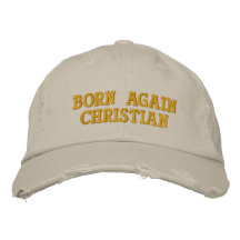 Otra vez llevado cristiano gorra bordada
