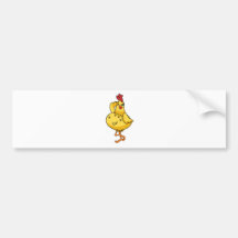 Otro pollo muy tonto pegatina de parachoque