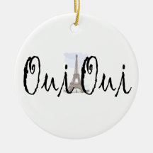 ¡Oui, Oui! Adornos De Navidad