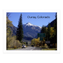 Ouray, Colorado Tarjeta Postal