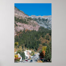 Ouray en otoño temprano poster