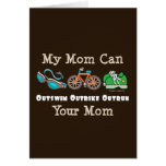 OutSwimBikeRunMom Tarjetón