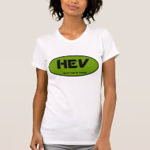 Óvalo de HEV Camisetas