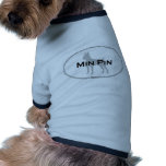 Óvalo del Pin del minuto Camisa De Perro