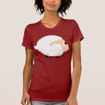 ovejas blancas camiseta