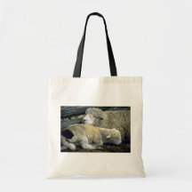 Ovejas Bolsa Lienzo