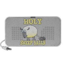 ovejas divertidas del hilado de las bolas santas d mp3 altavoz