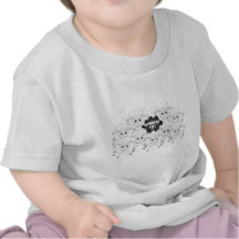 Ovejas negras lindas de la familia camisetas