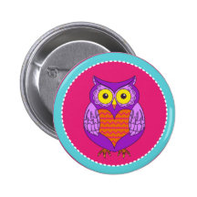 owlcircle pin