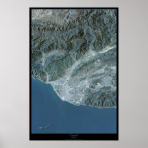 Oxnard, poster del satélite de California