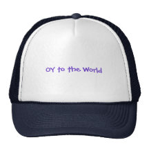 OY al mundo Gorros Bordados