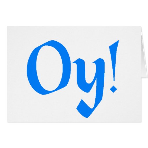 ¡Oy! Tarjeta