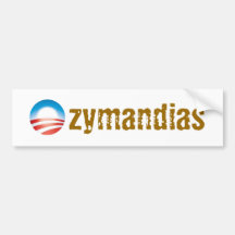Ozymandias Etiqueta De Parachoque