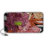 P2 cebra floral MuralSpeaker Altavoces De Viaje