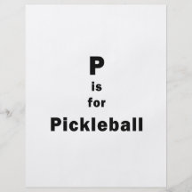 p está para el pickleball black.png tarjetas publicitarias