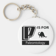 P está para la paleontología llaveros