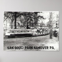 PA de Hannover del parque de San Souci del poster