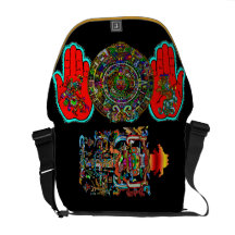 Pacal y las manos del tiempo (bolso) bolsas de mensajeria