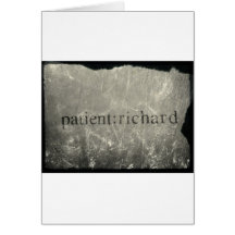 Paciente oficial: Richard Merch Felicitación