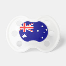 Pacificador con la bandera de Australia