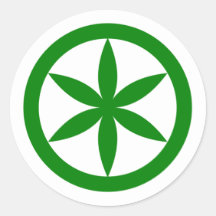 Padania, bandera política de Colombia Pegatina Redonda