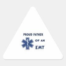 Padre de EMT Calcomanía De Trianguladas