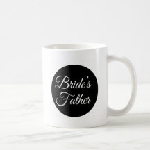 padre de las novias tazas