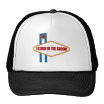 Padre de Las Vegas del novio gorras