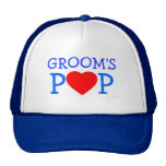 Padre del gorra del ensayo del novio