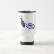 Padre del lazo de los regalos de la novia taza