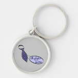Padre del lazo del regalo del novio llavero personalizado