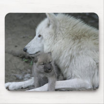 Padre Mousepad del lobo