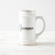 Padrino de boda tazas de café