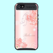 Paeonia romántico soñador del rosa del vintage flo funda skinit