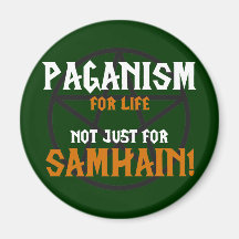 Paganismo para la vida, no apenas para Samhain Imán De Frigorífico