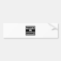 PÁGINA de la orientación para padres Pegatina De Parachoque