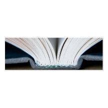 Páginas del libro (paquete de 20 pequeñas señales) tarjetas de visita