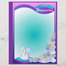 Páginas en blanco del álbum tarjetones