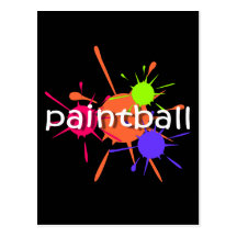 Paintball fresco postales
