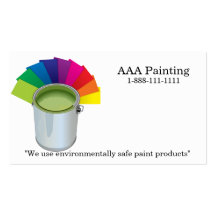 Painting Company Tarjetas De Negocios