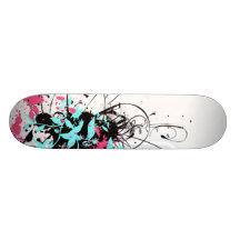 paintsplatter monopatín personalizado